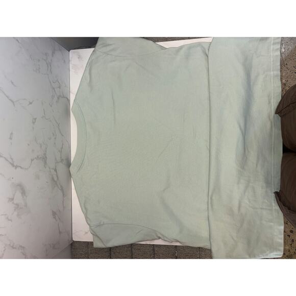 Dior T-Shirt in Light Green with Embroidered Logo - Picture 2 of 4